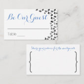 Sei unser Gast | Karten und Ehetipps auf der Rücks (Vorne/Hinten)