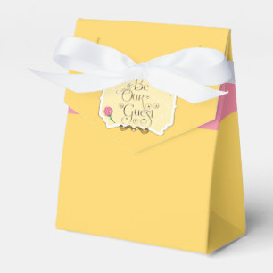 SEI UNSER GAST Pink Rosen Geburtstagsfeier Gefalle Geschenkschachtel