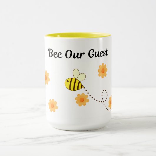 Sei unser Gast Tasse (Zentrum)