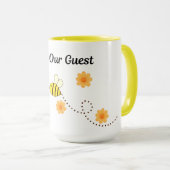 Sei unser Gast Tasse (VorderseiteRechts)
