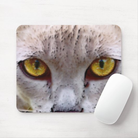 Sei verängstigt, habe große Angst Mousepad (Mit Mouse)