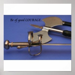 "Sei von gutem Mut" Poster