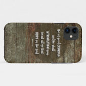 Sei von gutem Mut - Psalm 31:24 Case-Mate iPhone Hülle (Rückseite (Horizontal))