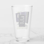 Sei vor niemandem Motivierend Glas (Rückseite)