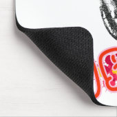 Sei vorsichtig, ich beiße! mousepad (Ecke)