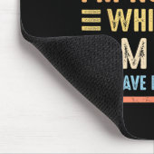 Sei vorsichtig, ich bin mir nicht sicher, welcher mousepad (Ecke)