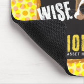 Sei vorsichtig, priorisiere! mousepad (Ecke)