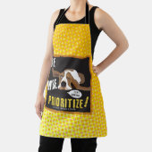 Sei vorsichtig, priorisiere! schürze (InSitu)