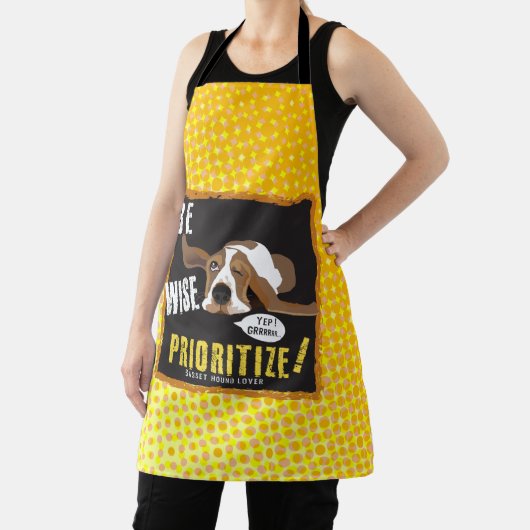 Sei vorsichtig, priorisiere! schürze (InSitu)