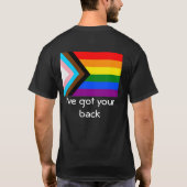 Sei wahr Zebra T-Shirt (Rückseite)