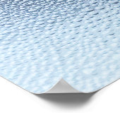 Sei Wasser, ruhiges Wasser Wandkunst Poster (Ecke)