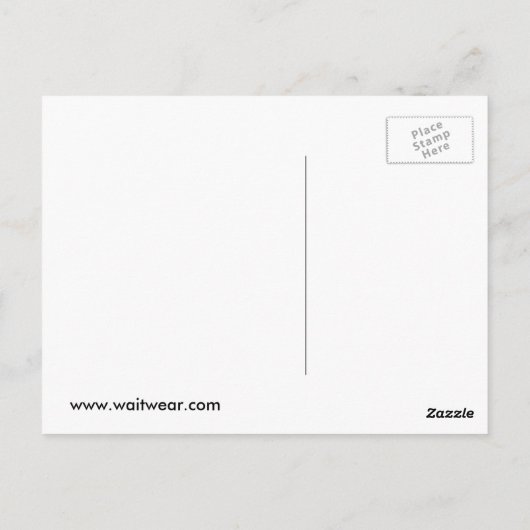 Sei weise postkarte (Rückseite)