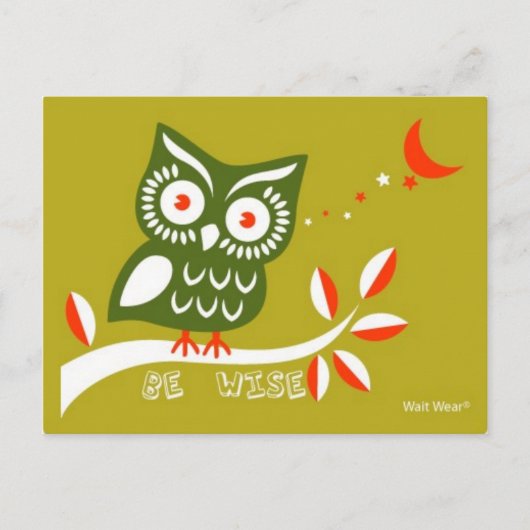 Sei weise postkarte (Vorderseite)