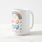 Sei, wer du bist kaffeetasse (VorderseiteRechts)