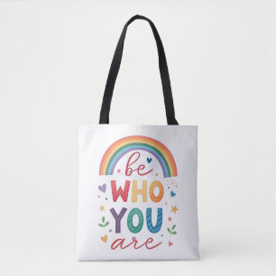 Sei, wer du bist tasche