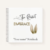 Sei wie das Kaninchen Notizblock (Vorderseite)