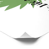 Sei wie eine Ananas-Printwerbung Fotodruck (Ecke)