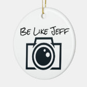 Sei wie Jeff Christmas Keramik Ornament (Links)