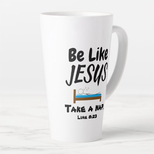 Sei wie Jesus Milchtasse (Rechte Ecke)