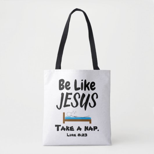 Sei wie Jesus Tasche (Vorderseite)