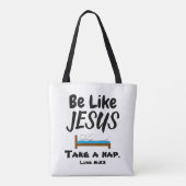 Sei wie Jesus Tasche (Rückseite)