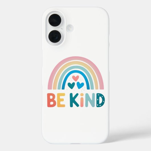 Sei wie Rainbow Case-Mate iPhone Hülle (Rückseite)