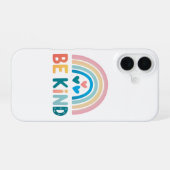 Sei wie Rainbow iPhone 16 Hülle (Rückseite (Horizontal))