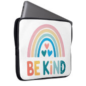 Sei wie Rainbow Laptopschutzhülle (Vorne Rechts)