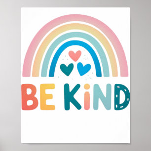 Sei wie Rainbow Poster