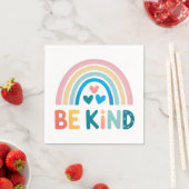 Sei wie Rainbow Serviette (Beispiel)