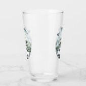 Sei wie Wasser täglich zen Glas (Links)