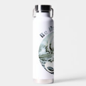 Sei wie Wasser täglich zen Trinkflasche (Vorne)