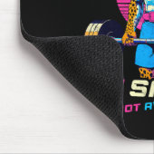 Sei wild, nicht durchschnittlich Gepard Bodybuilde Mousepad (Ecke)