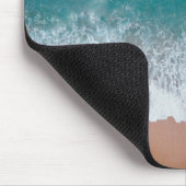 Sei wild, schön und frei. Genau wie das Meer, Mousepad (Ecke)