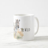 Sei Wild Zebra Kaffeetasse (VorderseiteRechts)