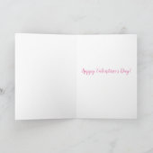 Sei Wine Valentine's Day Card Karte (Innenseite)