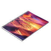 Sei wütend und sünde nicht im Notebook Notizblock (Linke Seite)