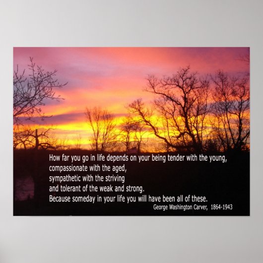 Sei zart mit dem jungen Poster (Vorne)