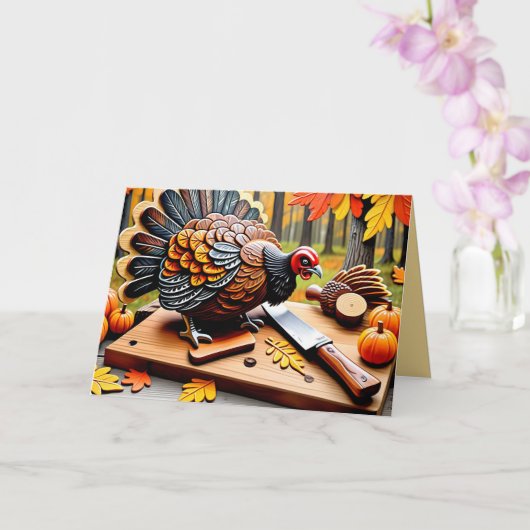 "Sei zuerst dankbar, dass du keine Türkei bist"-Ka Karte (Orchidee)