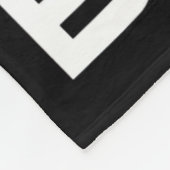 Sei zurück zu Trump 2024 Fleecedecke (Ecke)