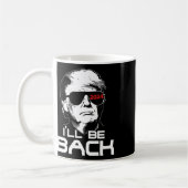 Sei zurück zu Trump 2024 Kaffeetasse (Links)