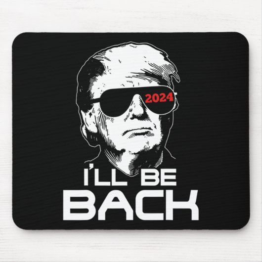 Sei zurück zu Trump 2024 Mousepad (Vorne)
