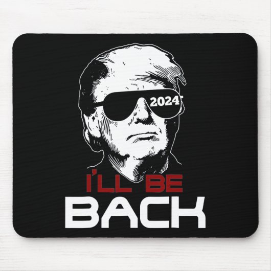 Sei zurück zu Trump 2024 Mousepad (Vorne)