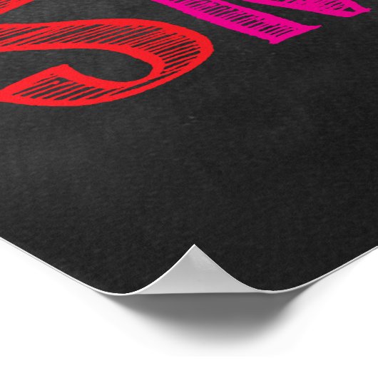 SEID DER GRUND, JEMAND LEUCHT HEUTE! POSTER (Ecke)