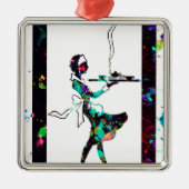 SEID DIEJENIGEN, DIE DIENEN! ORNAMENT AUS METALL (Vorne)