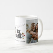 "Seid freundlich" Tasse des Blumenkohles Foto (VorderseiteRechts)