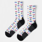 Seid freundlich zur Erde Socken (Links)