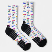 Seid freundlich zur Erde Socken (Rechts)