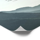 Seid froh (1 Thessaloniker 5:16-17) Poster (Ecke)