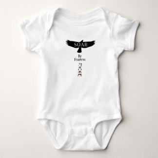 seid furchtlos baby strampler